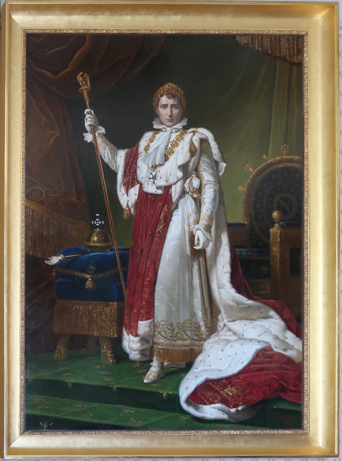 PORTRAIT EN PIED DE NAPOLEON_1